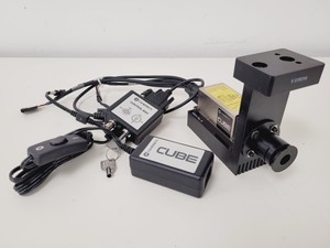 Thumbnail image of Coherent Cube Laser Assembly 1174298/AA with PSU & Key Lab