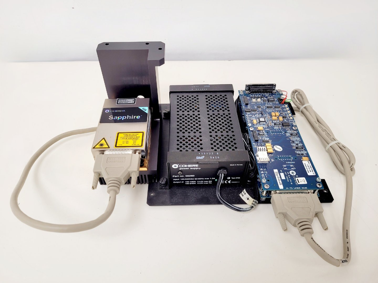 Image of Coherent Sapphire 488-20 Laser Assembly with Control Board and Power Supply