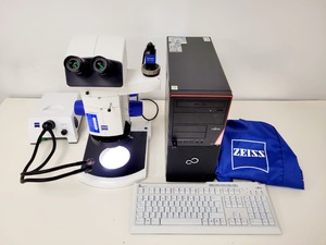 Thumbnail image of Zeiss SteREO Discovery.V8 w/  CRI90 Cold Light Source, PC & Software Lab