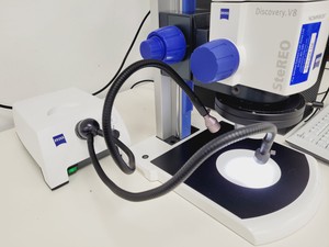 Thumbnail image of Zeiss SteREO Discovery.V8 w/  CRI90 Cold Light Source, PC & Software Lab
