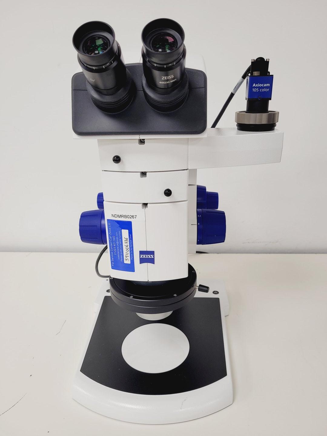 Image of Zeiss SteREO Discovery.V8 w/  CRI90 Cold Light Source, PC & Software Lab