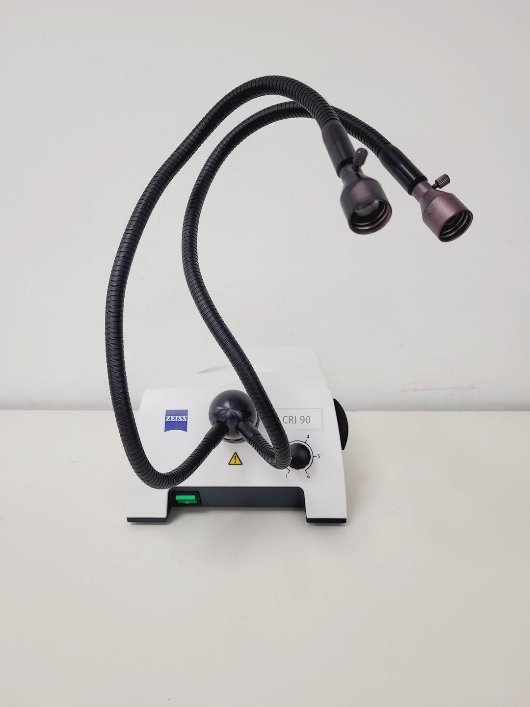Image of Zeiss SteREO Discovery.V8 w/  CRI90 Cold Light Source, PC & Software Lab