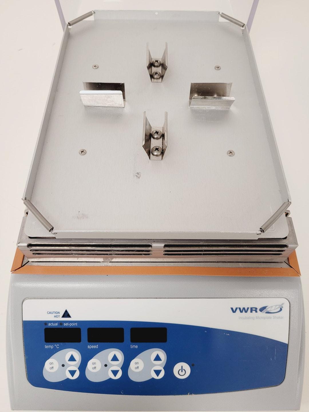 Image of VWR Incubating Microplate Shaker Lab