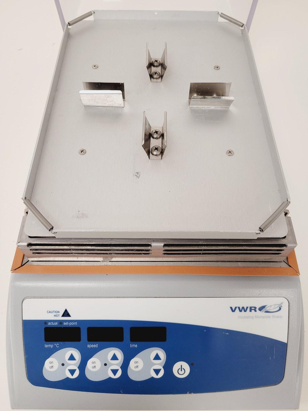Micro Shaker Inset VWR Incubating Microplate Shaker Lab
