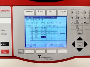 Thumbnail image of Biometra TProfessional BASIC 96 Gradient Thermocycler Thermal Cycler Lab