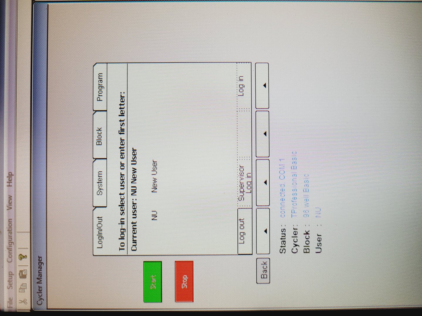 Image of Biometra TProfessional BASIC 96 Gradient Thermocycler Thermal Cycler Lab