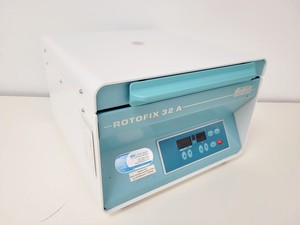 Thumbnail image of Hettich Zentrifugen Rotofix 32A Centrifuge with 5000rpm 1617 Rotor Lab