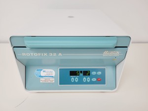 Thumbnail image of Hettich Zentrifugen Rotofix 32A Centrifuge with 5000rpm 1617 Rotor Lab