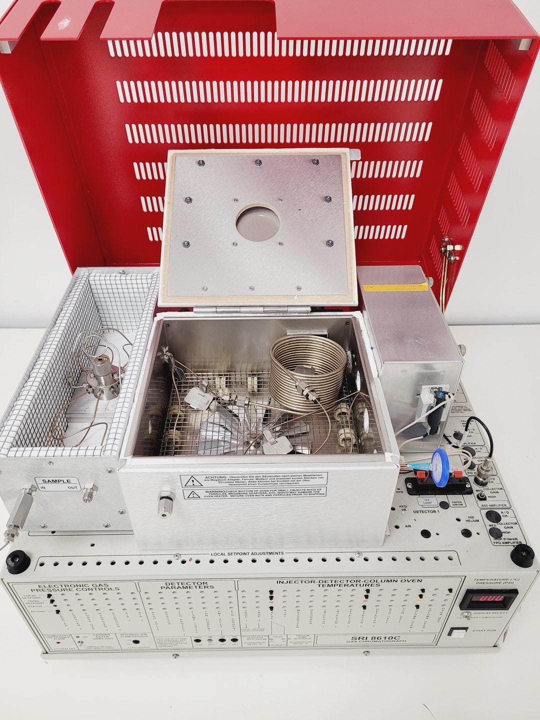 SRI 8610C GC Gas Chromatograph System Lab