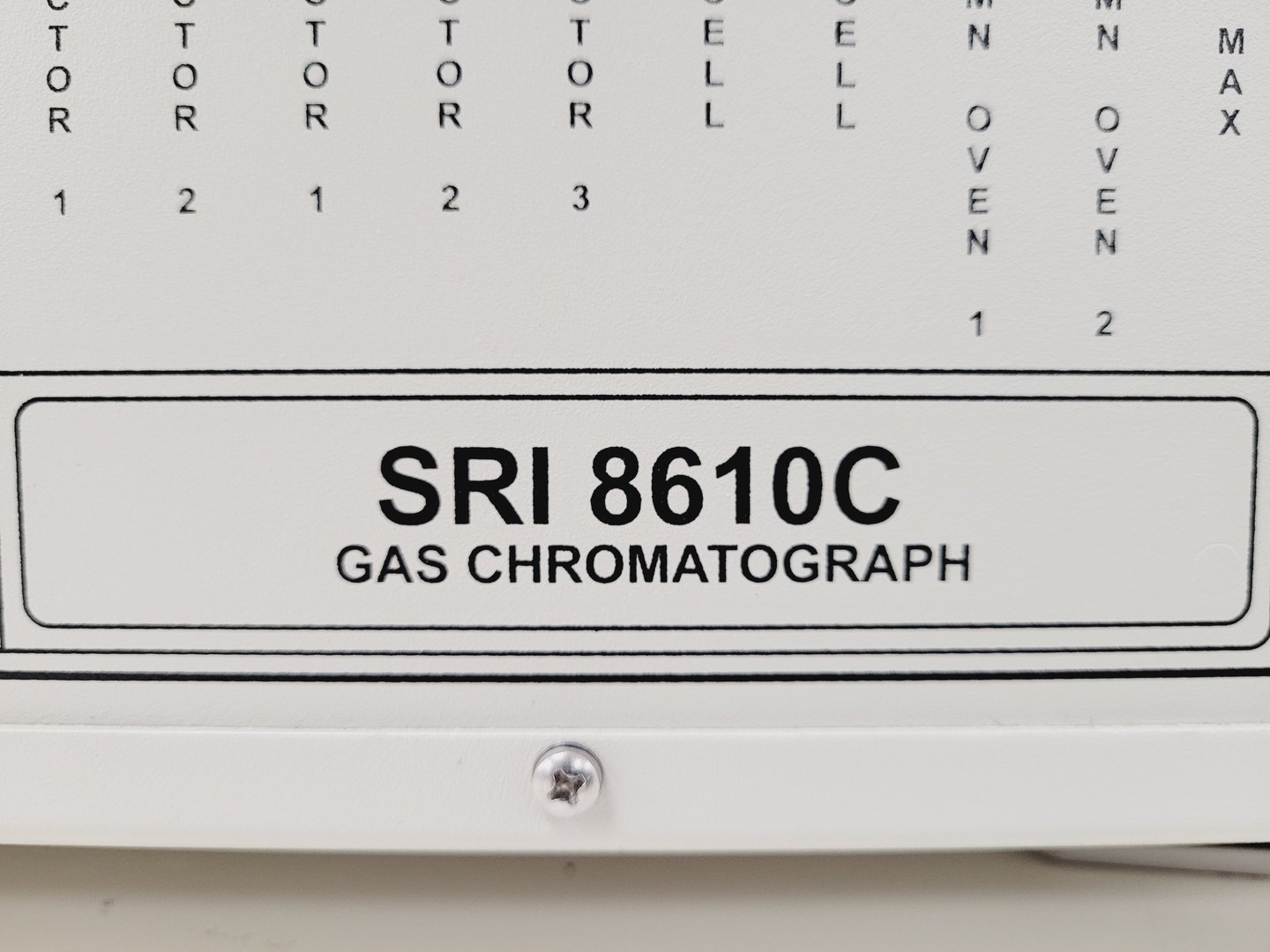 Image of SRI 8610C GC Gas Chromatograph System Lab