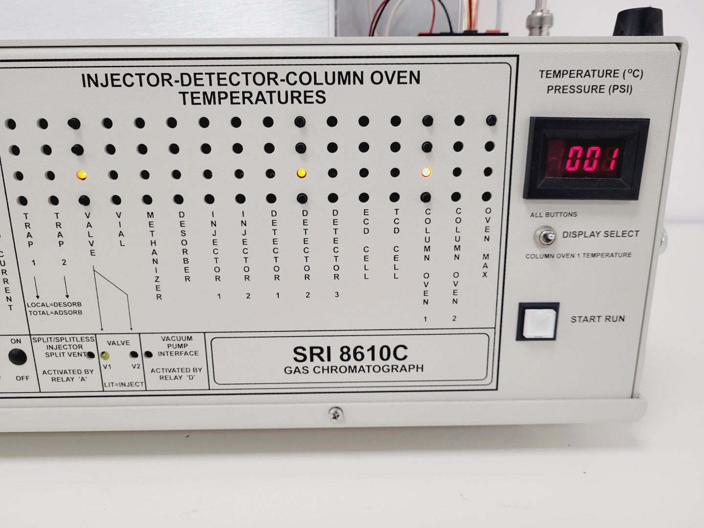 Image of SRI 8610C GC Gas Chromatograph System Lab