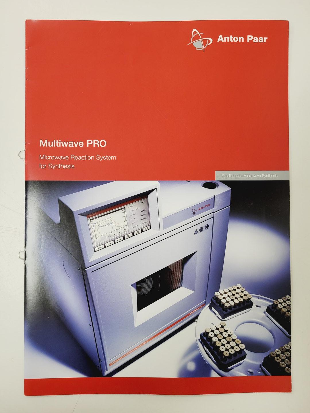 Image of Anton Parr Multiwave 3000 Microwave Reaction System + Carousel