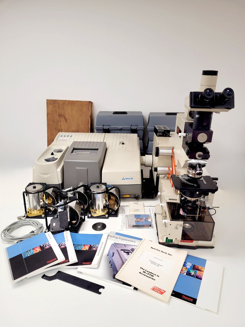 Image of Thermo Nicolet Nexus 470 Spectra Tech IR-Plan Infrared Microscope