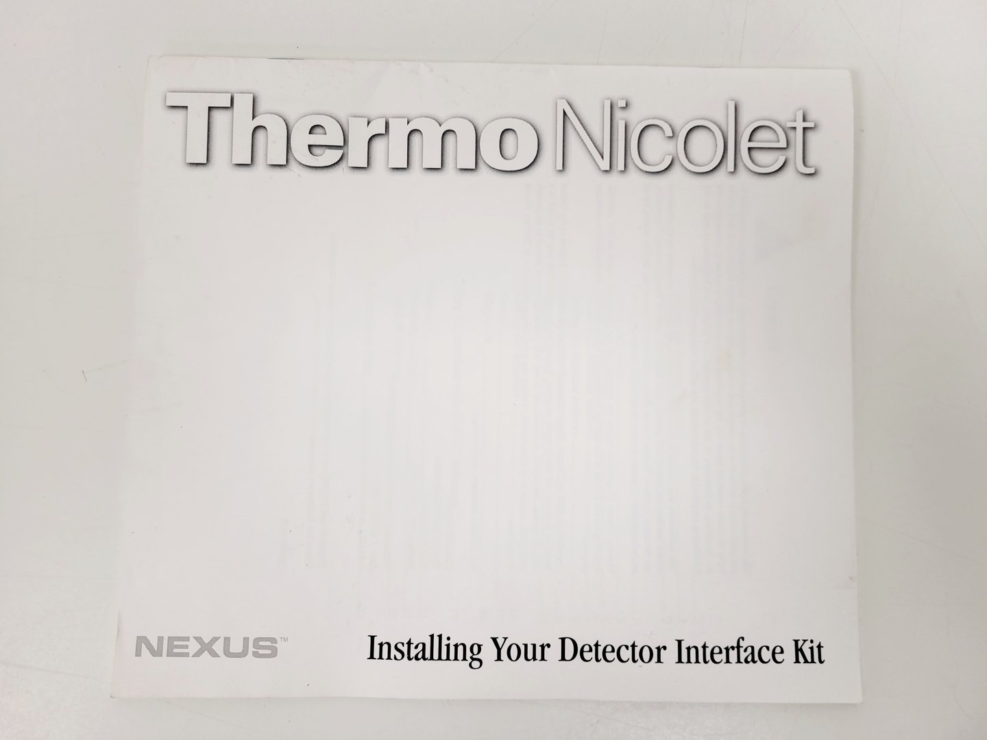 Image of Thermo Nicolet Nexus 470 Spectra Tech IR-Plan Infrared Microscope