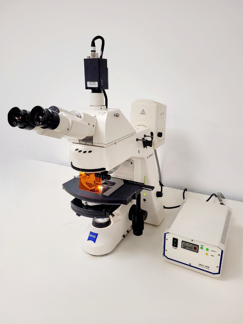 Image of Zeiss Axioskop 2 Fluorescence Microscope Lab