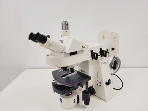 Thumbnail image of Zeiss Axioplan 2 Imaging Fluorescence Microscope w/ Lamp PSU, HBO/HAL Lab