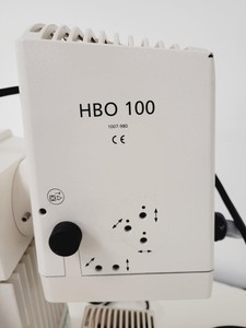 Thumbnail image of Zeiss Axioplan 2 Imaging Fluorescence Microscope w/ Lamp PSU, HBO/HAL Lab