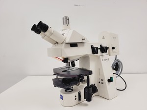 Thumbnail image of Zeiss Axioplan 2 Imaging Fluorescence Microscope w/ Lamp PSU, HBO/HAL Lab