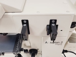 Thumbnail image of Zeiss Axioplan 2 Imaging Fluorescence Microscope w/ Lamp PSU, HBO/HAL Lab