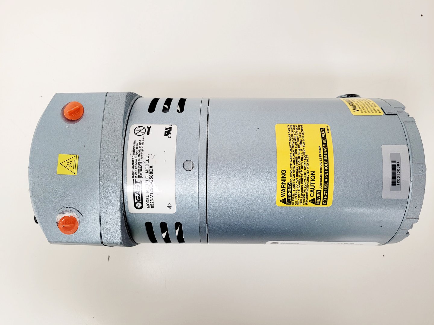 Image of Gast Vacuum Pump Model 0523-V125Q-G588DX