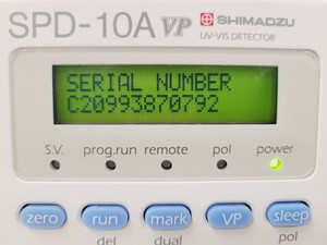 Thumbnail image of Shimadzu SPD-10A VP HPLC System UV-VIS Detector Lab