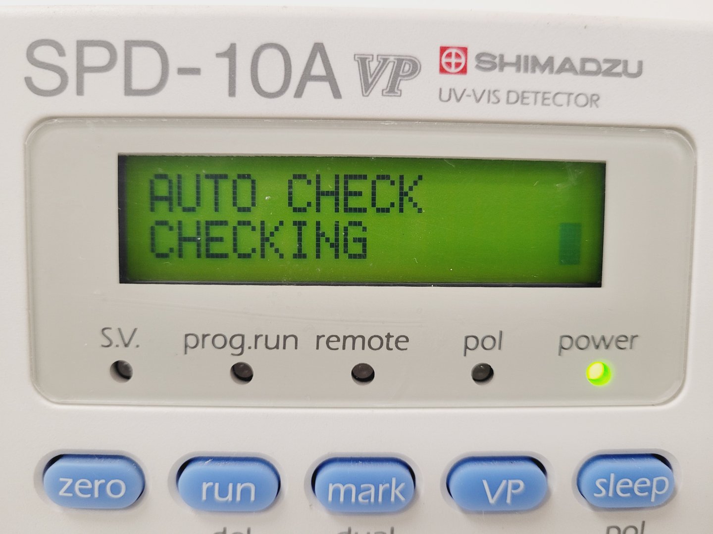 Image of Shimadzu SPD-10A VP HPLC System UV-VIS Detector Lab