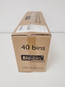 Thumbnail image of 980 x Bio-Bin 6 Litre Pipette Clinical Waste Disposal Bins Lab