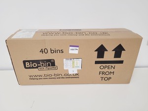 Thumbnail image of 980 x Bio-Bin 6 Litre Pipette Clinical Waste Disposal Bins Lab