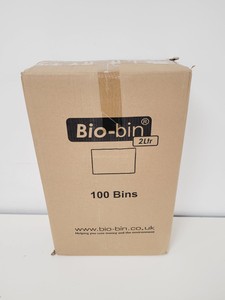 Thumbnail image of 980 x Bio-Bin 6 Litre Pipette Clinical Waste Disposal Bins Lab