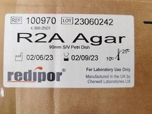 Thumbnail image of Large Lot of Mixed Brand Redipor Agar Dishes/Contact Plates - IRR - R2A Lab