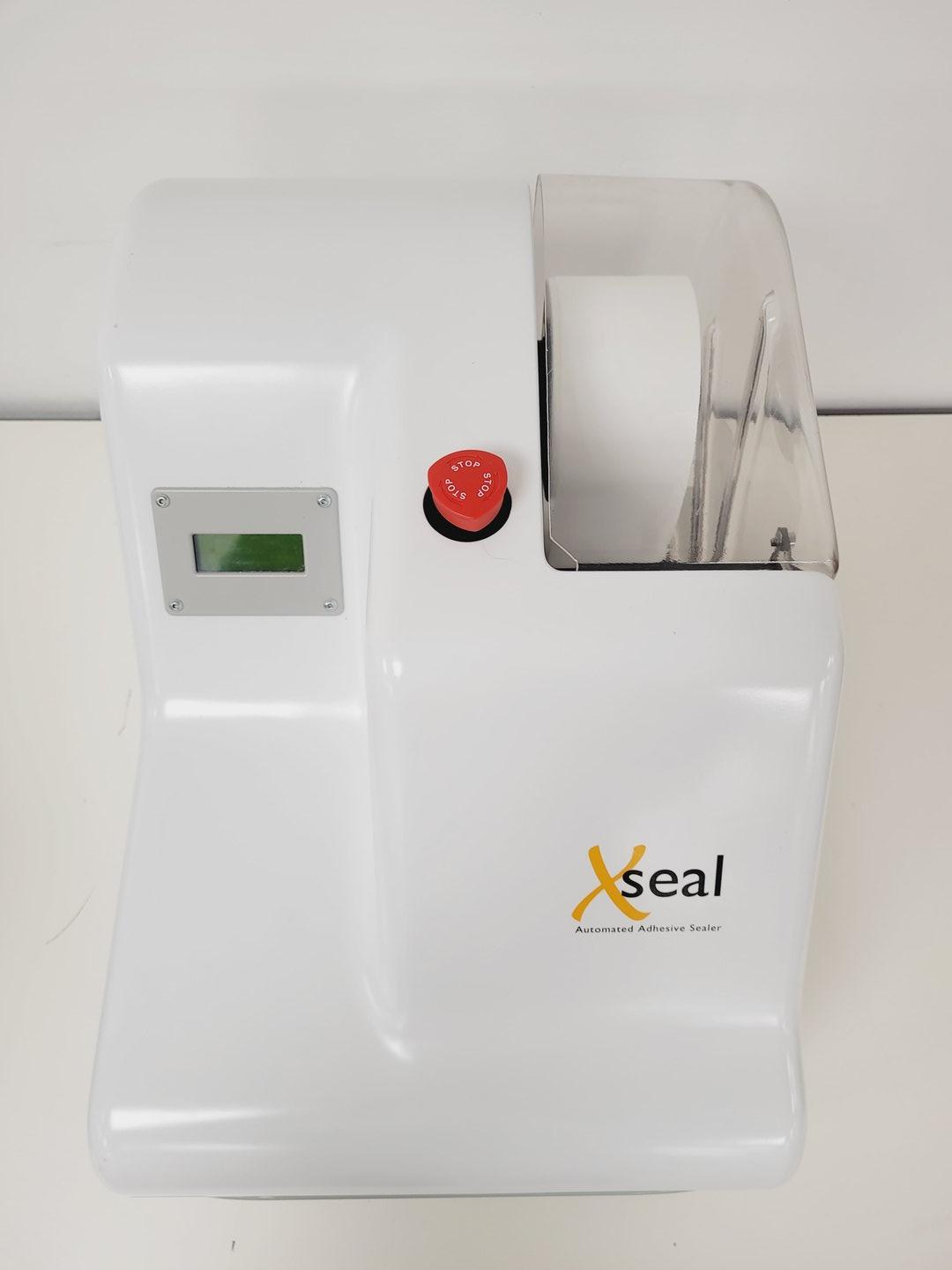 Image of FluidX X-Seal AAS Automated Adhesive Sealer with Bambi VT75 Compressor Lab