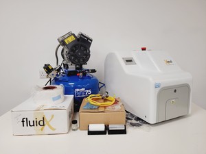 Thumbnail image of FluidX X-Seal AAS Automated Adhesive Sealer with Bambi VT75 Compressor Lab