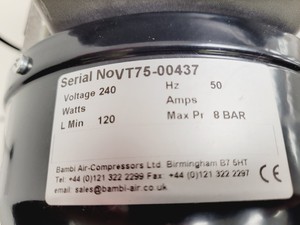 Thumbnail image of FluidX X-Seal Automated Thermal Sealer with Bambi VT75 Compressor