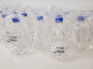 Thumbnail image of 34 x Thermo Disposable Erlenmeyer Baffled Flasks 2000ml PETG 4116-2000