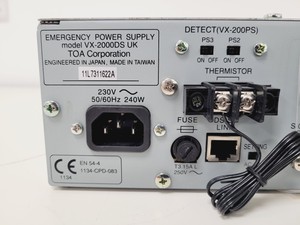 Thumbnail image of TOA Emergency Power Supply VX-2000DS Spares/Repairs