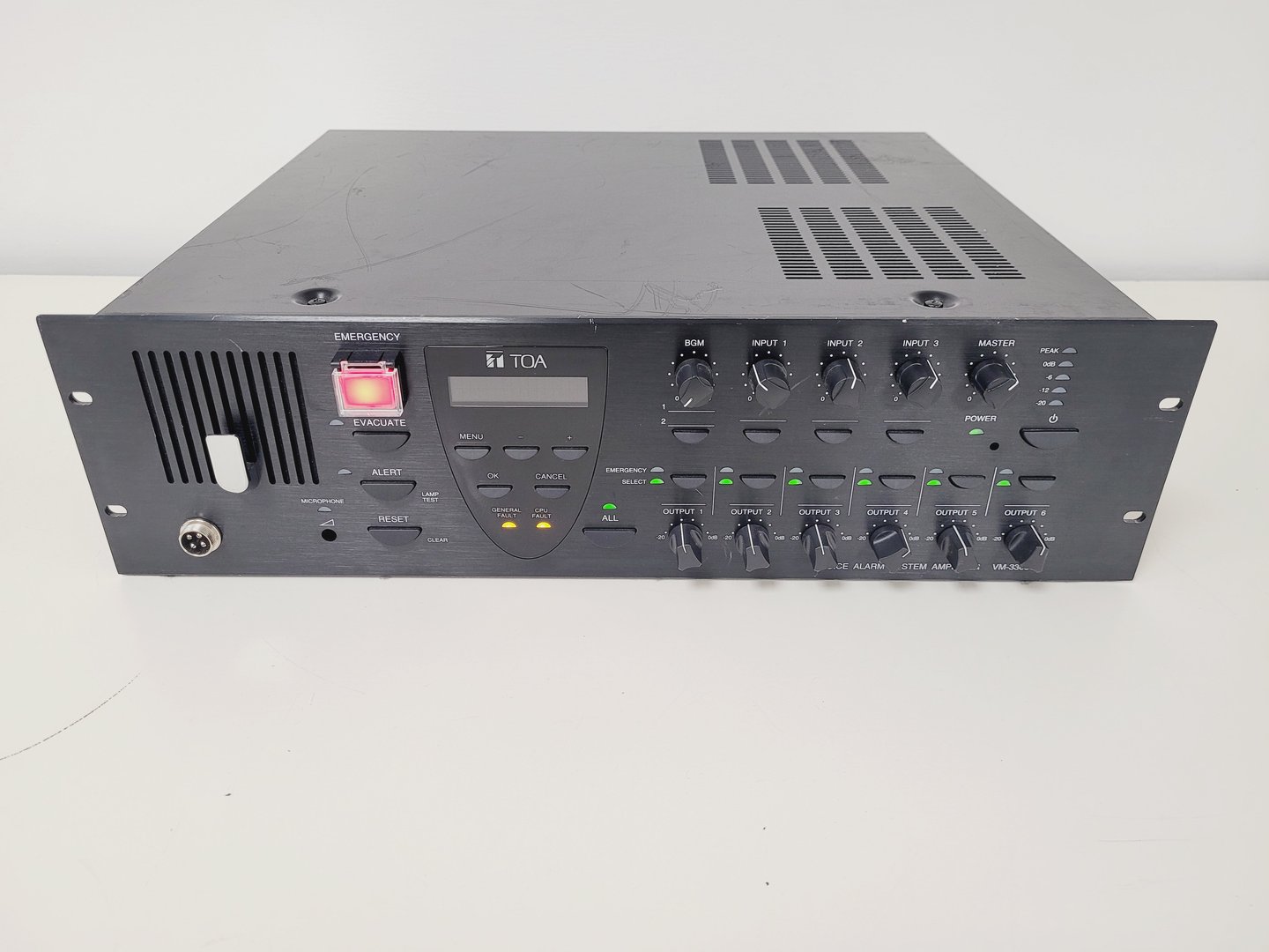 Image of TOA Voice Alarm System Amplifier VM-3360VA Spares/Repairs