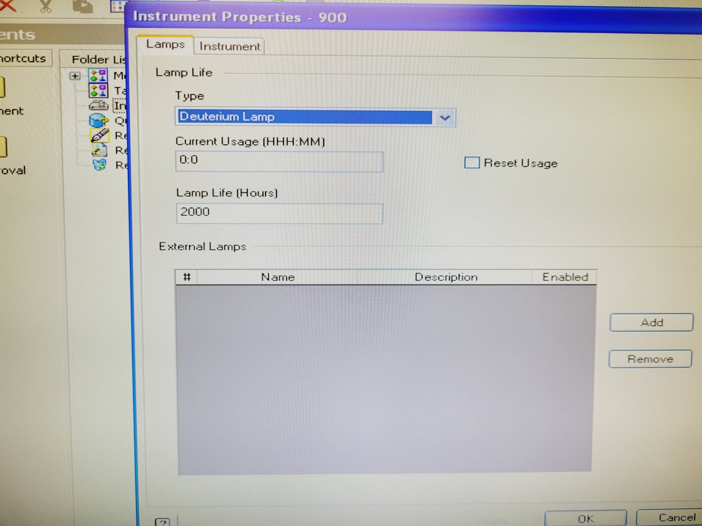 Image of Perkin Elmer Lambda 900 UV/VIS/NIR Spectrometer Lab