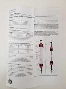Thumbnail image of GE Healthcare HiScale 50 40BH Chromatography Column Lab