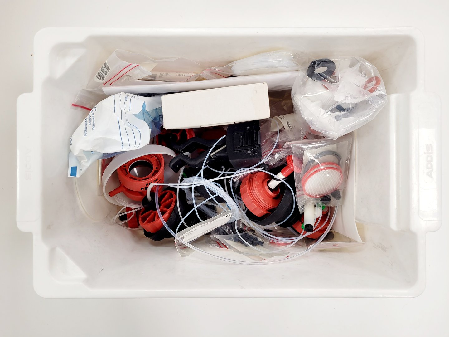 Image of Pharmacia Biotech Chromatography Column XK and GE HiScale Assorted Parts