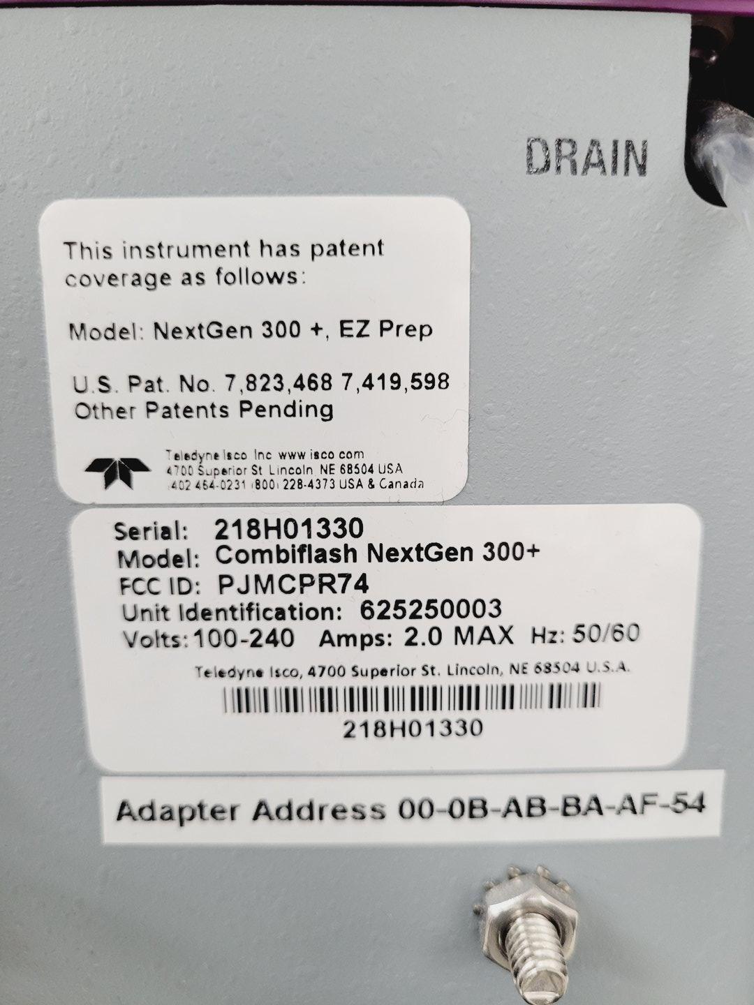 Image of Teledyne Isco Combiflash Nextgen 300+ EZ Prep Chromatography System + Parts 
