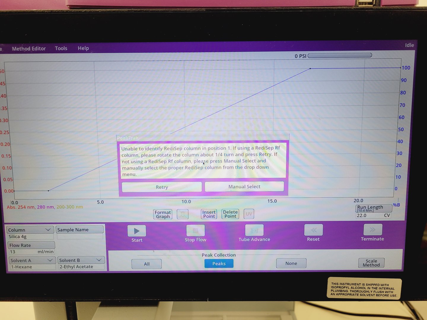 Image of Teledyne Isco Combiflash Nextgen 300+ EZ Prep Chromatography System + Parts 