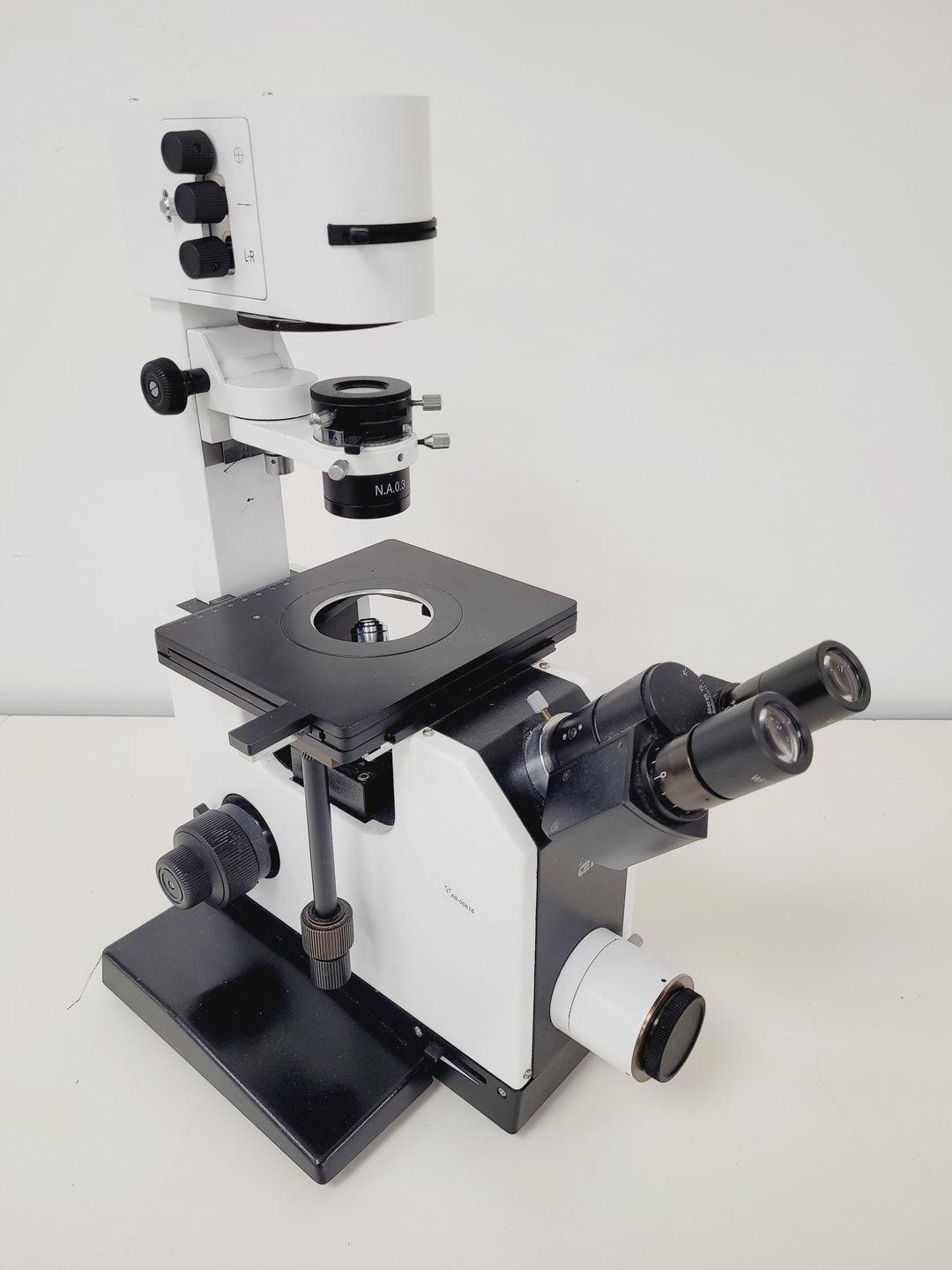 Image of Ceti Versus 3400.0000 Inverted Microscope with 2 x Objectives Lab