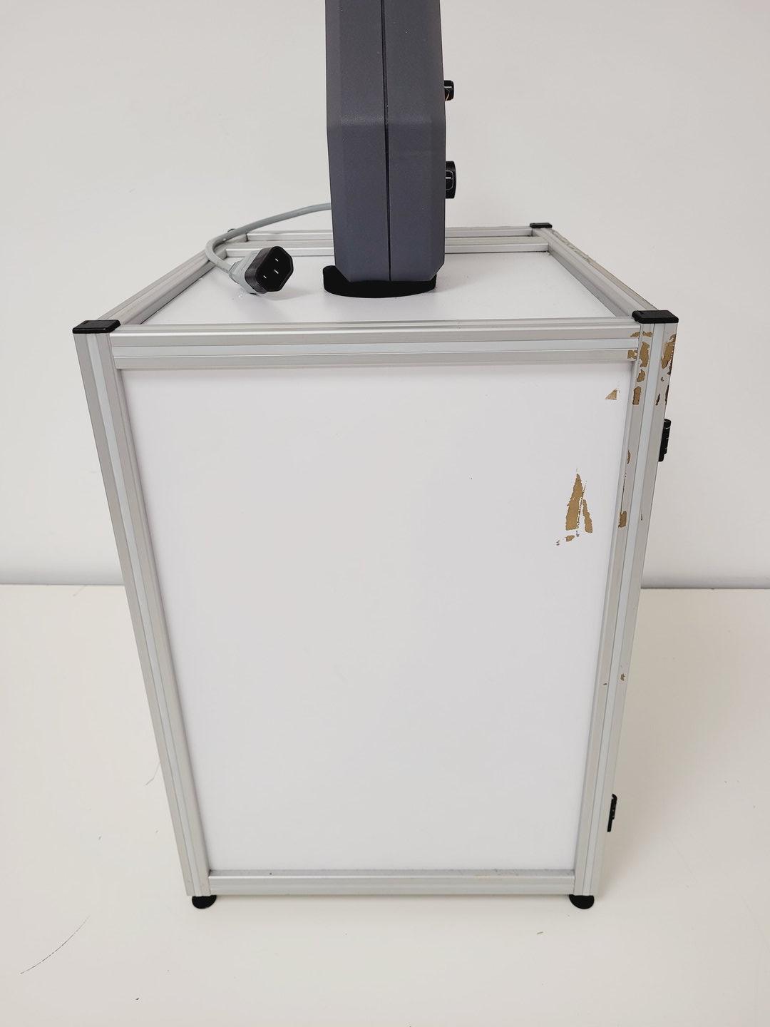 Image of Hielscher UP200S Ultrasonic Processor with Sound Proof Protection Box