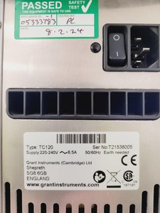 Thumbnail image of Grant LTC2 Low Temperature Circulator TC120 R2 Chiller Water Bath Lab