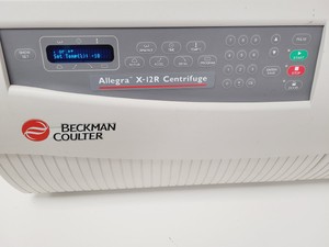 Thumbnail image of Beckman Coulter Allegra X-12R Centrifuge with SX4750 Rotor Lab