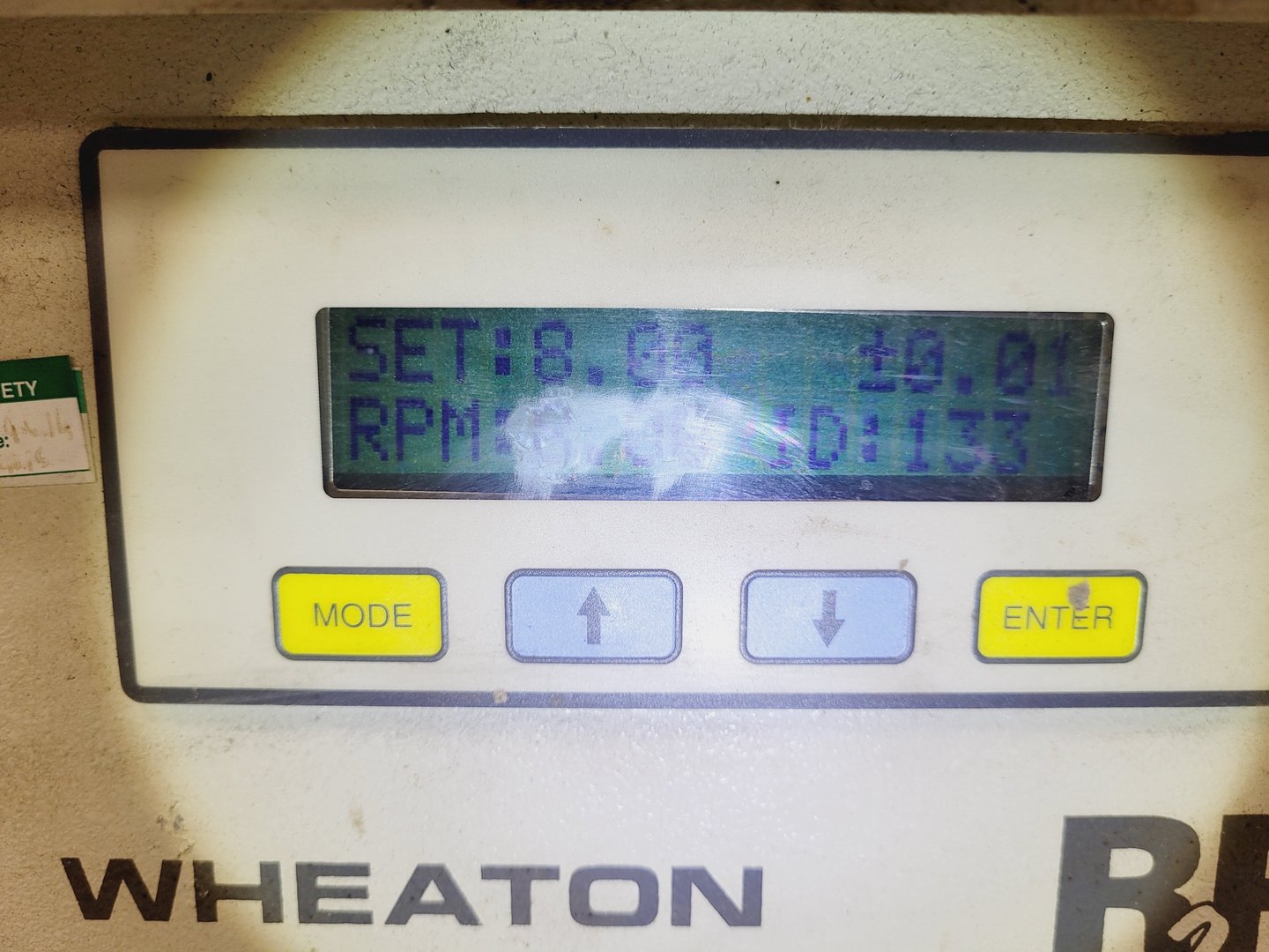 Image of Wheaton 348885-D Deck R2P WX 9 DK Roller Lab Spares/Repairs