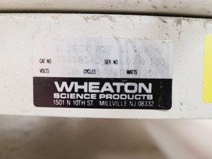 Thumbnail image of Wheaton 348885-D Deck R2P WX 9 DK Roller Lab Spares/Repairs