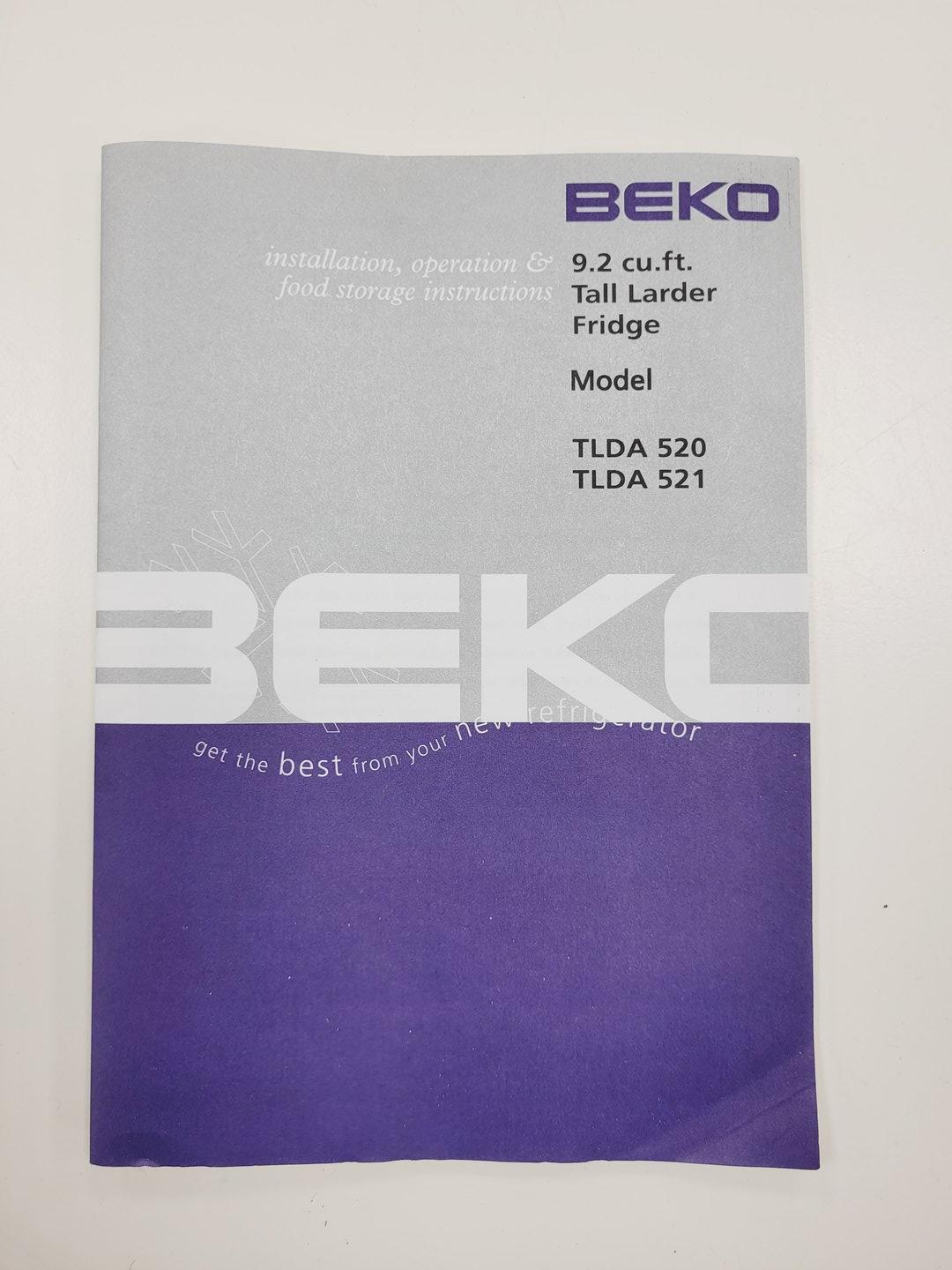 Image of Beko TLDA 521 9.2 cu.ft. Tall Larder Refrigerator Lab
