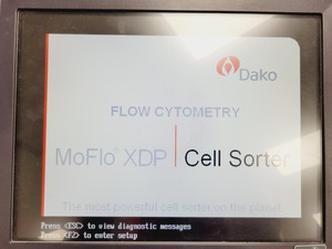 Thumbnail image of Beckman Coulter MoFlo XDP Cell Sorter Laser Cytomation System + Optics Table 
