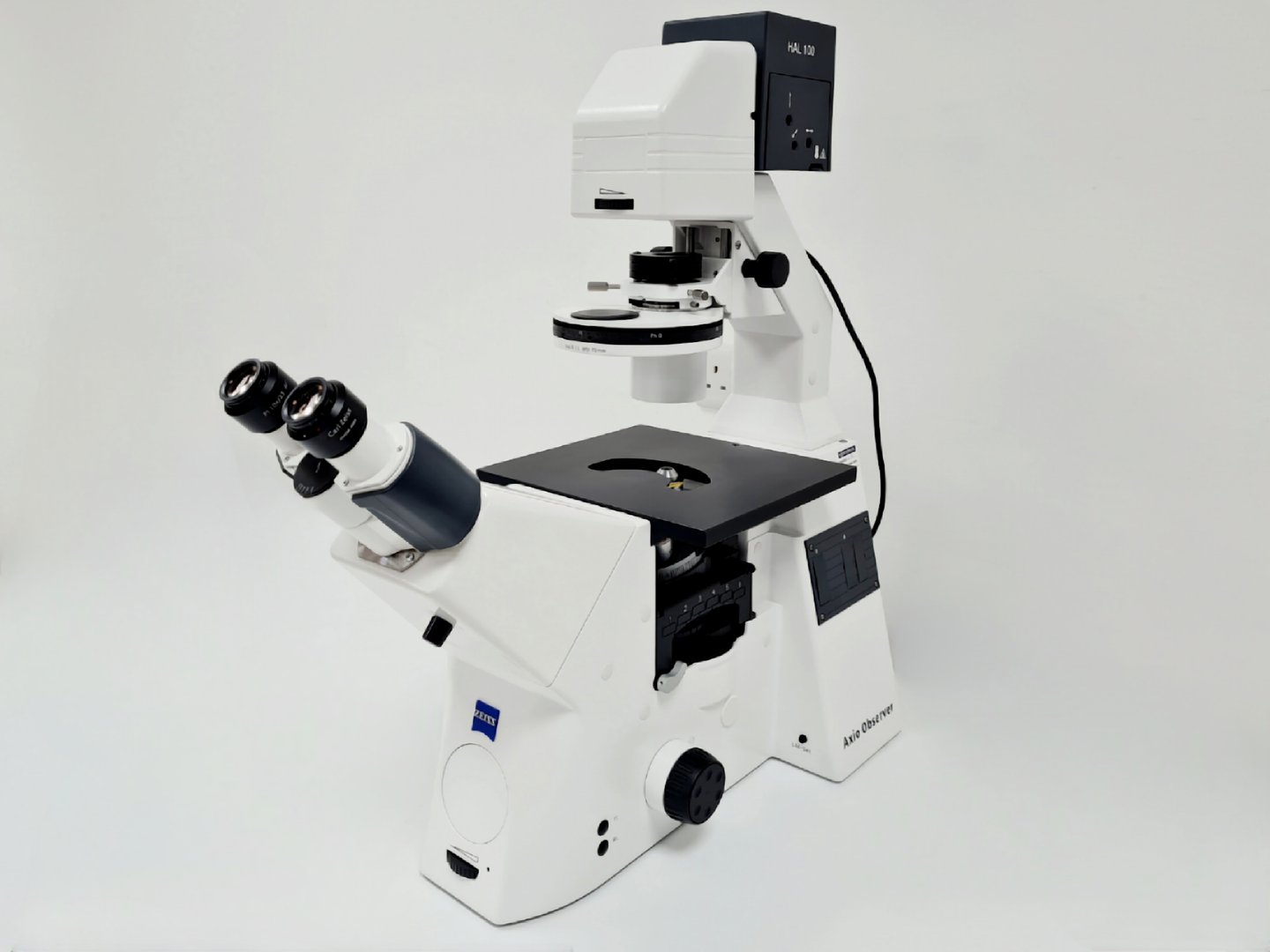 Zeiss Axio Observer 3 Inverted Microscope w/ 3 x EC Plan-NEOFLUAR ...